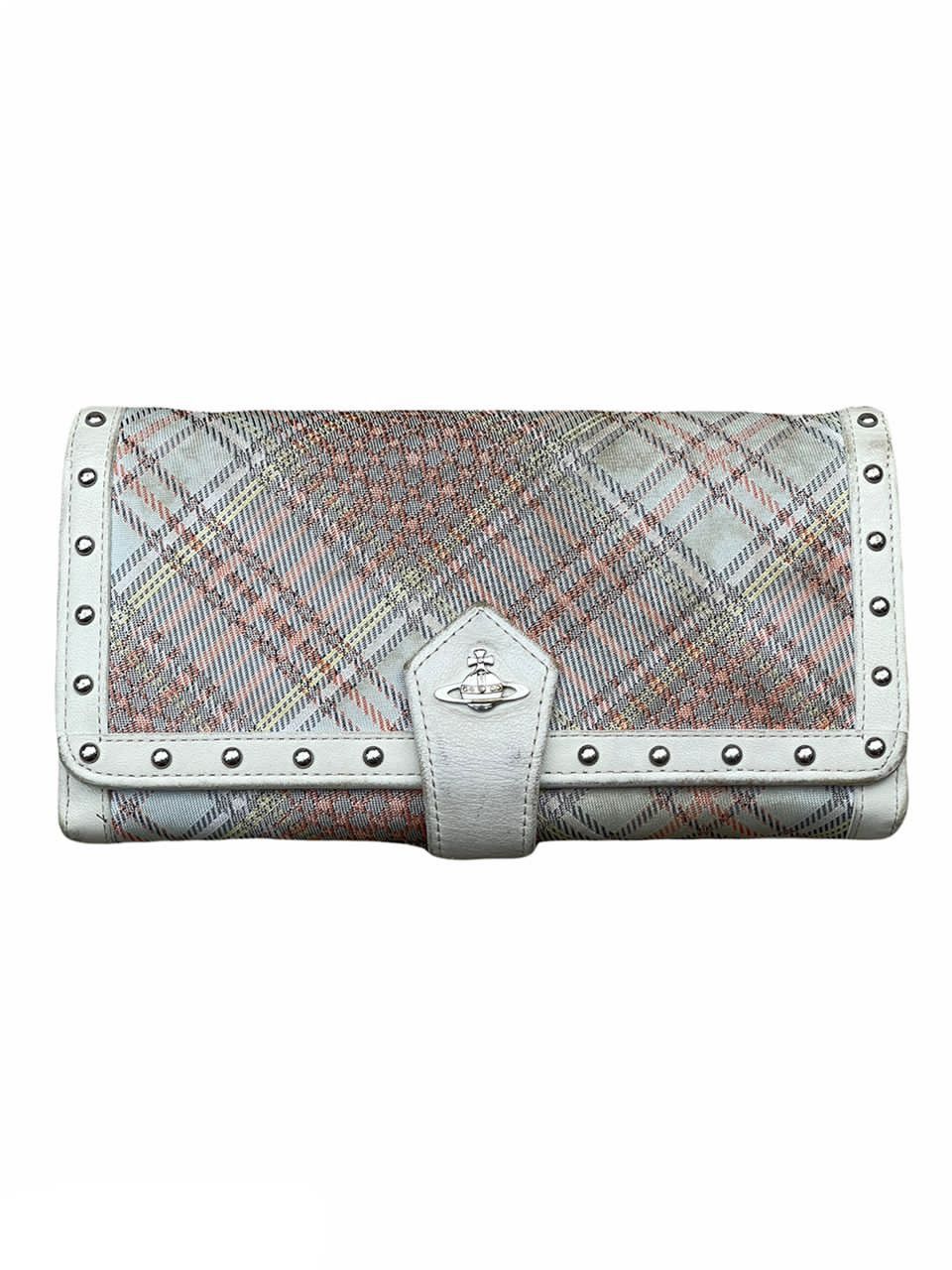 Vivienne Westwood Vivienne Westwood Plaid Gamaguchi Folded Wallet Size ONE SIZE - 5 Thumbnail