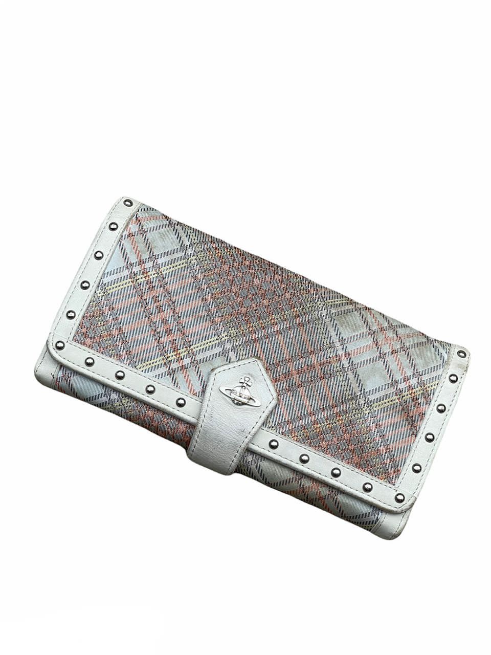 Vivienne Westwood Vivienne Westwood Plaid Gamaguchi Folded Wallet Size ONE SIZE - 7 Thumbnail