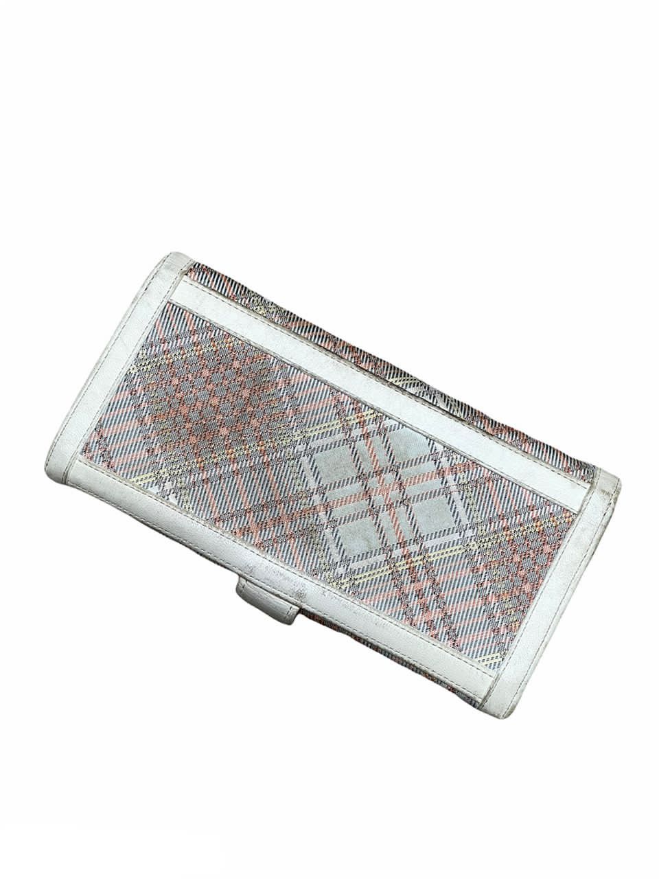 Vivienne Westwood Vivienne Westwood Plaid Gamaguchi Folded Wallet Size ONE SIZE - 10 Thumbnail
