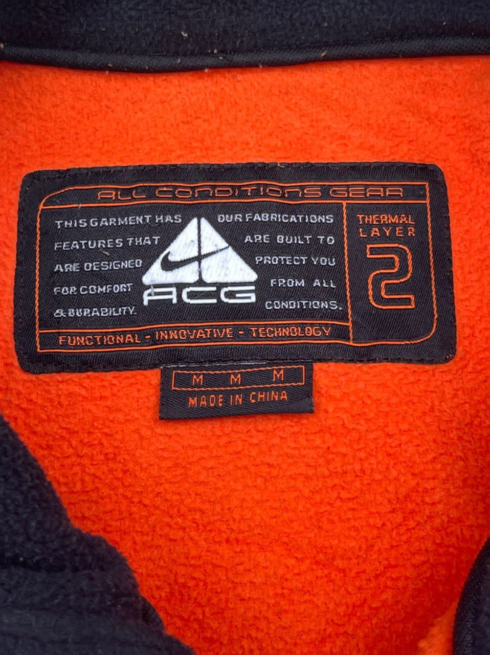 Nike × Nike ACG × Vintage Vintage Nike ACG Fleece Jacket Size US M / EU 48-50 / 2 - 17 Thumbnail