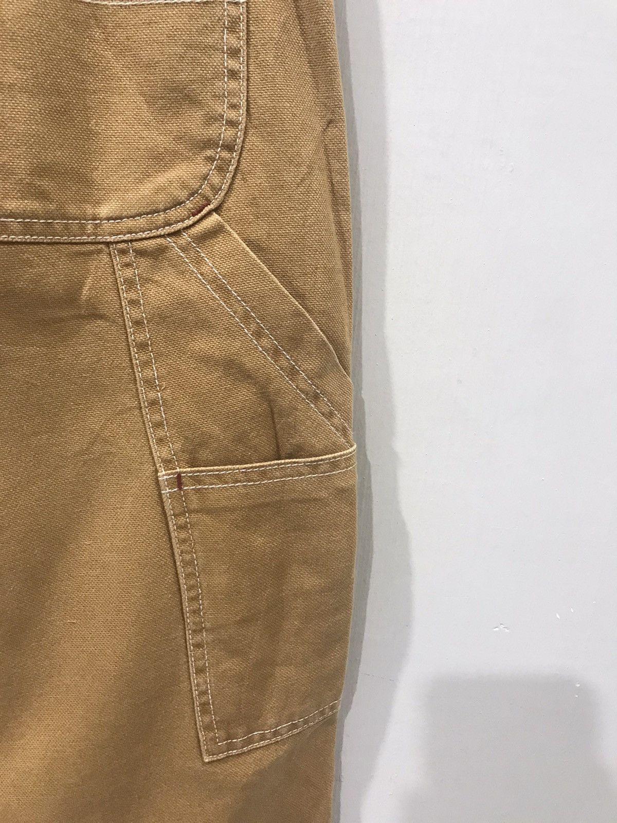Japanese Brand OCTOPUS ARMY Japan Linen Carpenter Pant Size US 32 / EU 48 - 8 Thumbnail