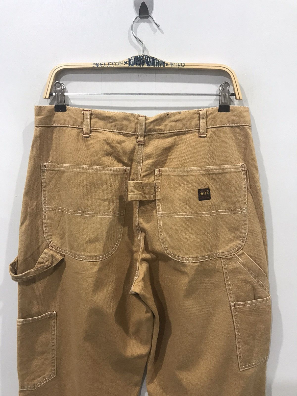 Japanese Brand OCTOPUS ARMY Japan Linen Carpenter Pant Size US 32 / EU 48 - 9 Thumbnail