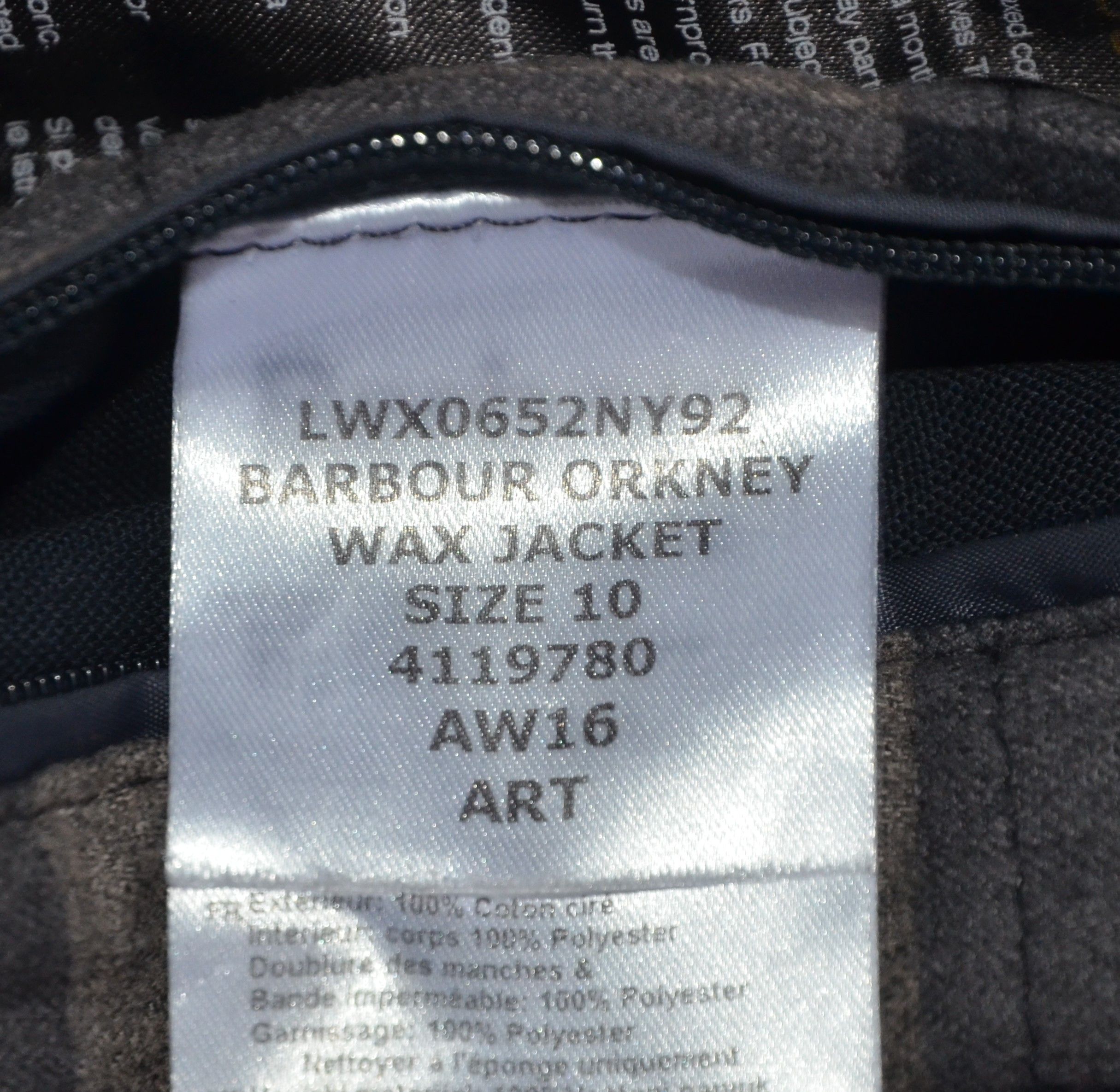 Barbour Barbour Orkney Winter Tartan Wax Women HoodedJacket England Size S / US 4 / IT 40 - 25 Thumbnail