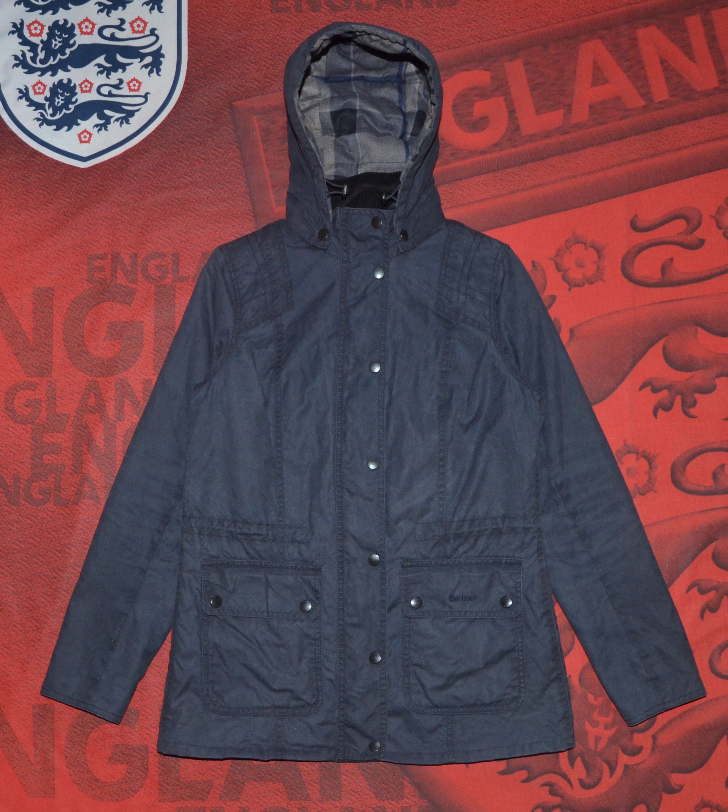Barbour Barbour Orkney Winter Tartan Wax Women HoodedJacket England Size S / US 4 / IT 40 - 16 Thumbnail