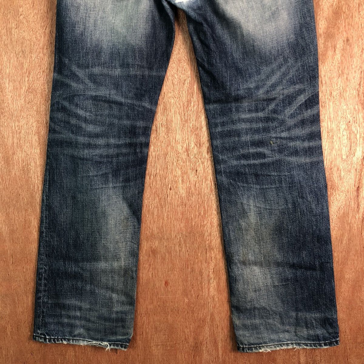 Gap DLL Gap Japan Blue distressed Denim Jeans Pants #c243 Size US 32 / EU 48 - 10 Thumbnail