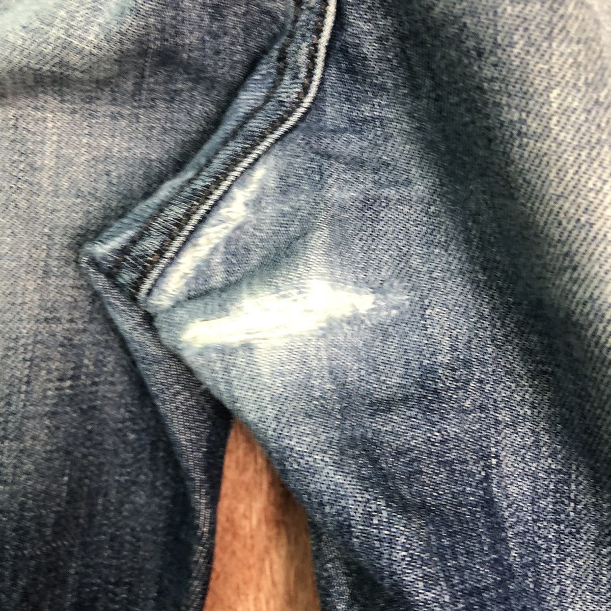 Gap DLL Gap Japan Blue distressed Denim Jeans Pants #c243 Size US 32 / EU 48 - 11 Thumbnail
