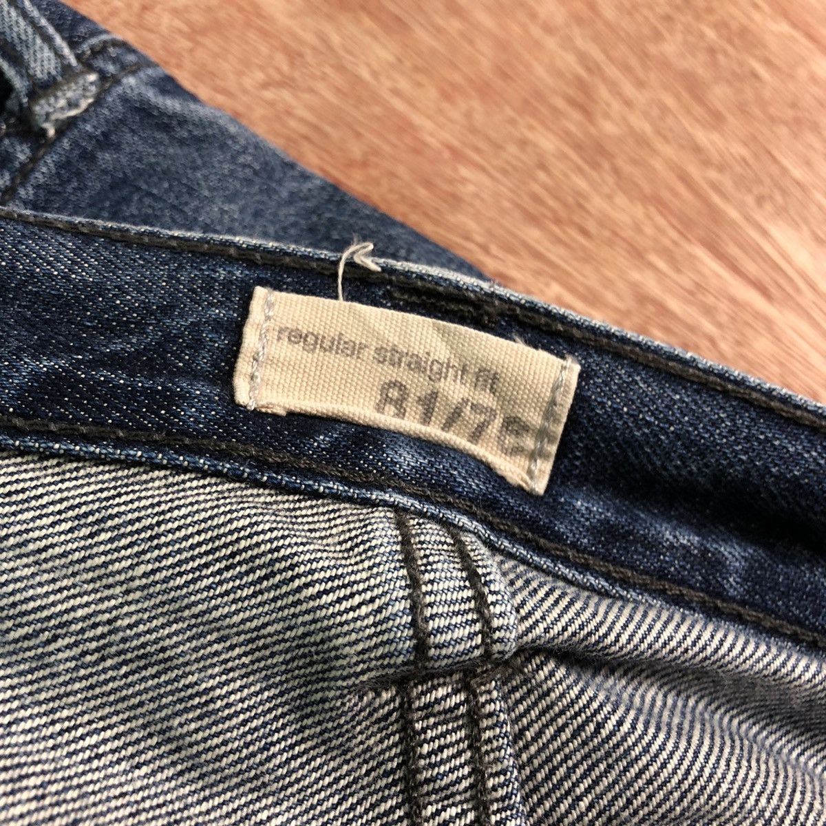 Gap DLL Gap Japan Blue distressed Denim Jeans Pants #c243 Size US 32 / EU 48 - 13 Thumbnail