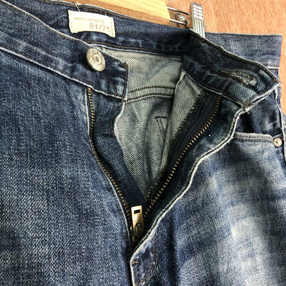 Gap DLL Gap Japan Blue distressed Denim Jeans Pants #c243 Size US 32 / EU 48 - 7 Thumbnail