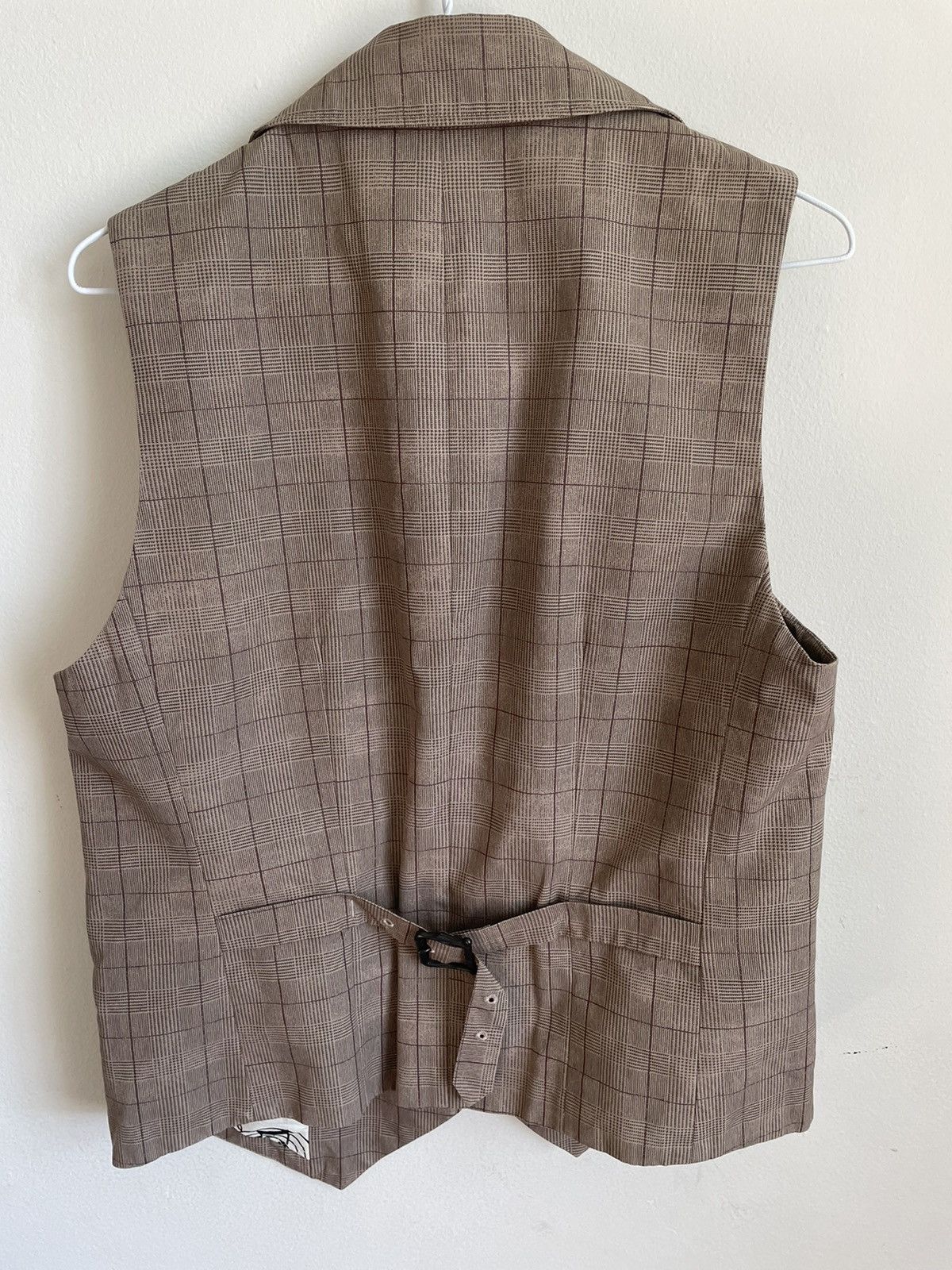 Number (N)ine × Takahiromiyashita The Soloist. Number Nine 07SS Beige Tweed Tailored Music Vest Size US L / EU 52-54 / 3 - 3 Thumbnail