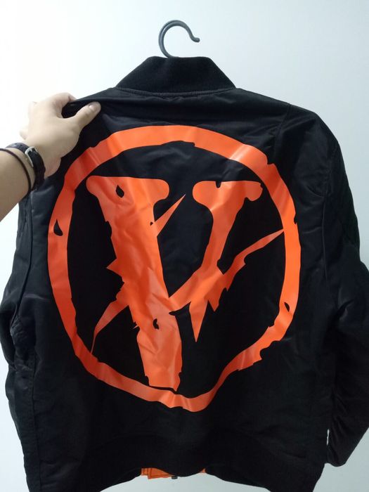 Vlone Vlone X Fragment Bomber | Grailed