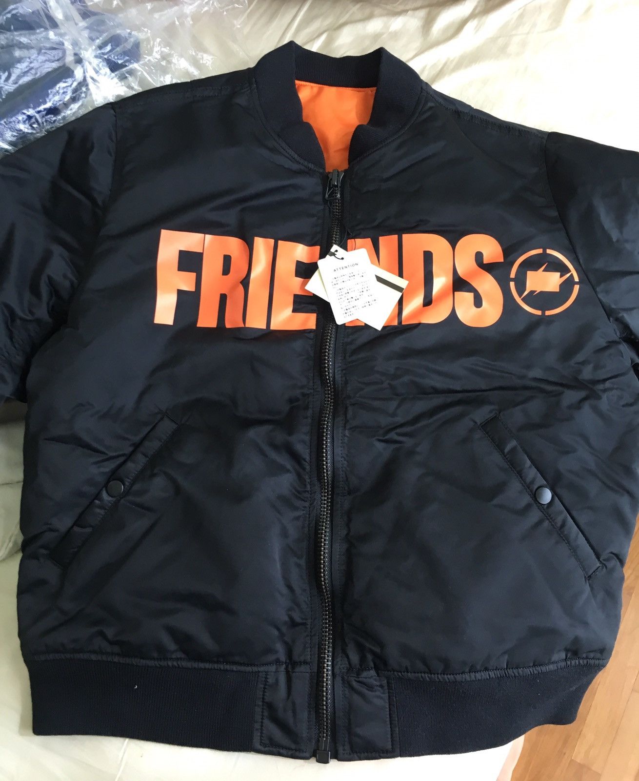 Vlone Vlone X Fragment Bomber | Grailed