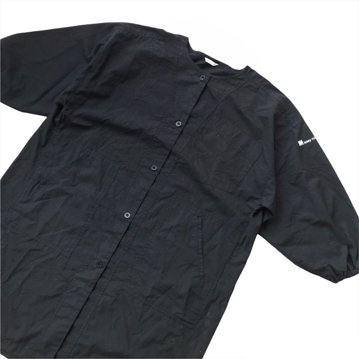 Issey Miyake × Japanese Brand × Vintage Issey Miyake Japanese Apron Association Button Up Size US M / EU 48-50 / 2 - 2 Thumbnail