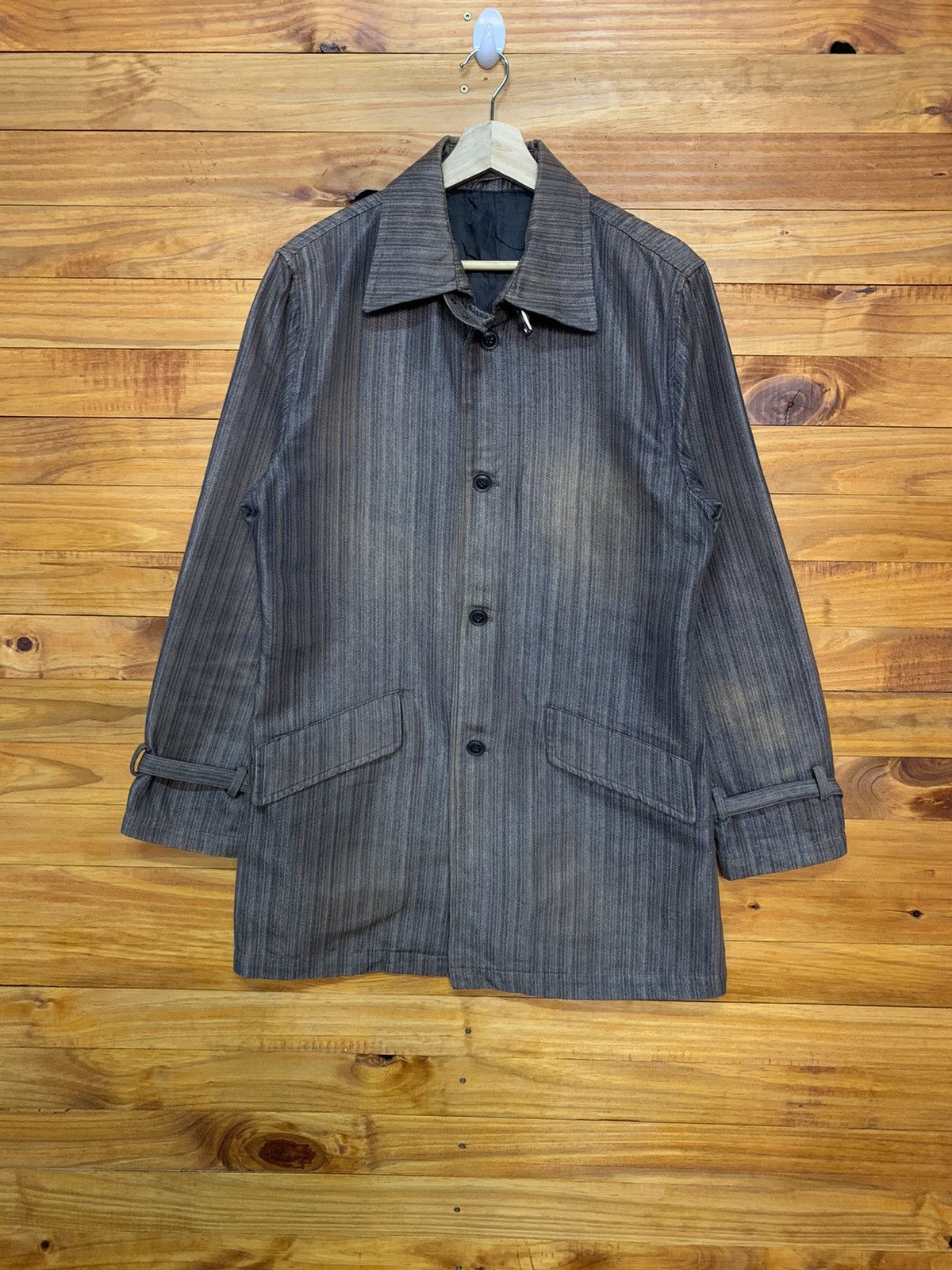 Japanese Brand × Vintage Vintage Place Plan Workers Jacket Size US M / EU 48-50 / 2 - 1 Thumbnail