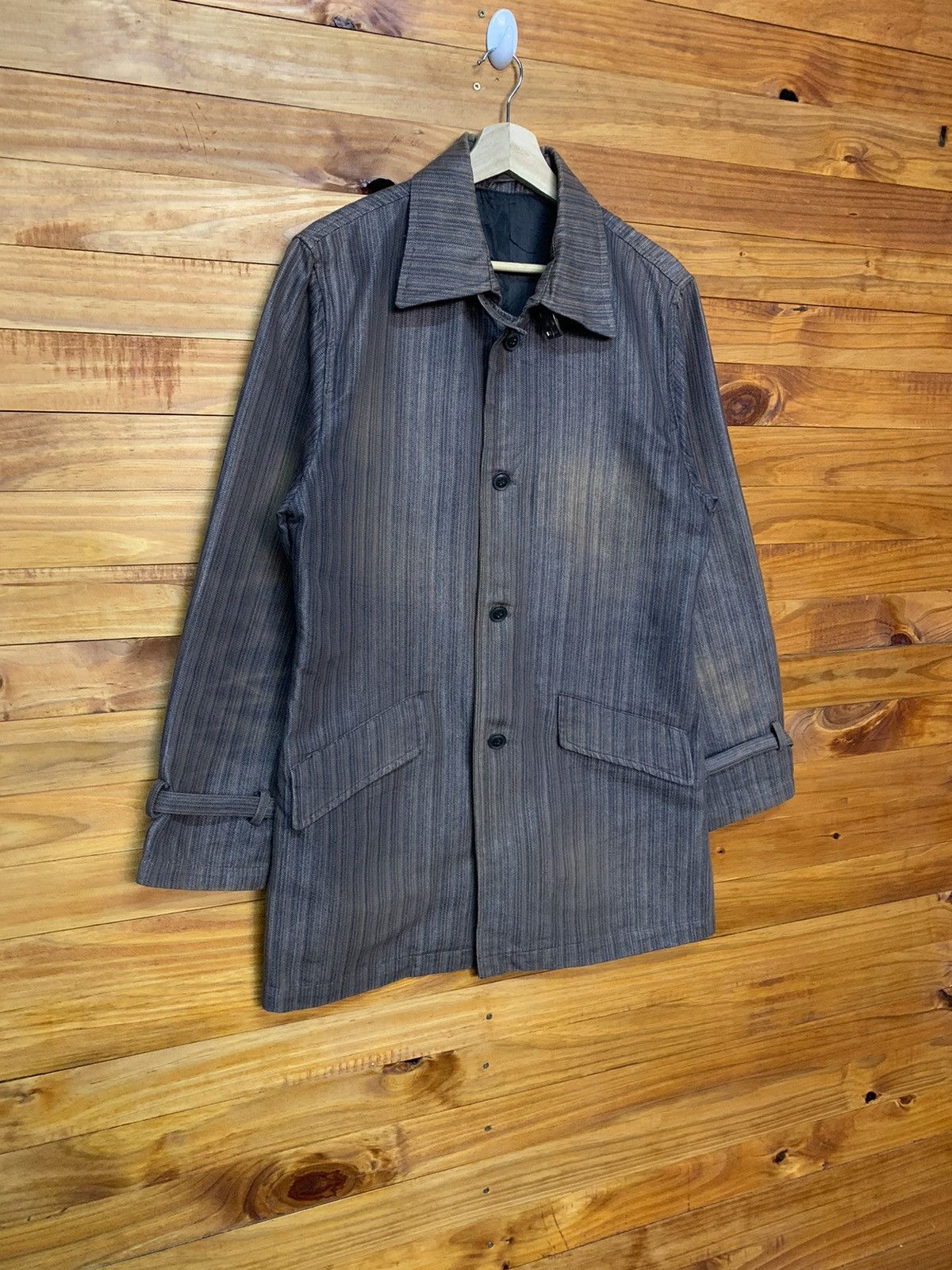 Japanese Brand × Vintage Vintage Place Plan Workers Jacket Size US M / EU 48-50 / 2 - 2 Thumbnail