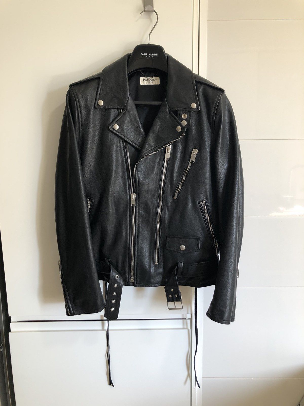 Saint Laurent Paris FW14 L17 Lambskin Leather Jacket | Grailed