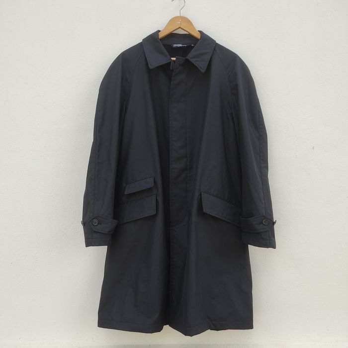 Ralph Lauren Vintage Polo Ralph Lauren Plain Men Long Jacket Trench ...