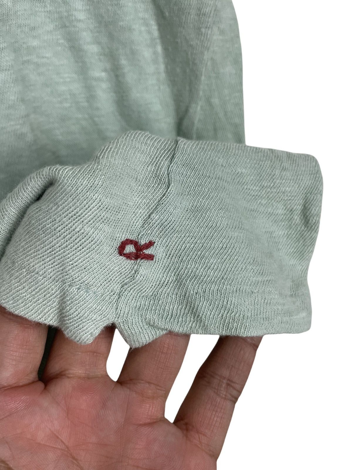 45rpm × Japanese Brand 45rpm Japan Slub Cotton Tee | Seafoam | Sz 4 Size US M / EU 48-50 / 2 - 3 Thumbnail