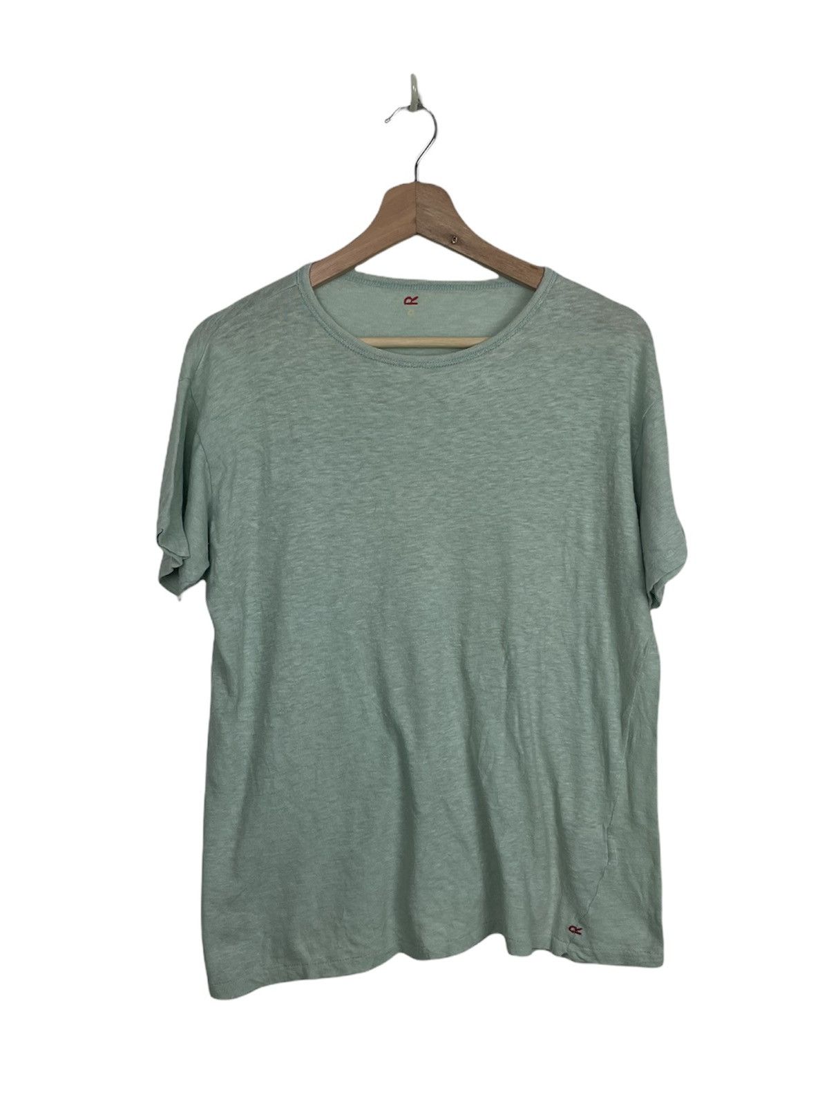 45rpm × Japanese Brand 45rpm Japan Slub Cotton Tee | Seafoam | Sz 4 Size US M / EU 48-50 / 2 - 1 Thumbnail