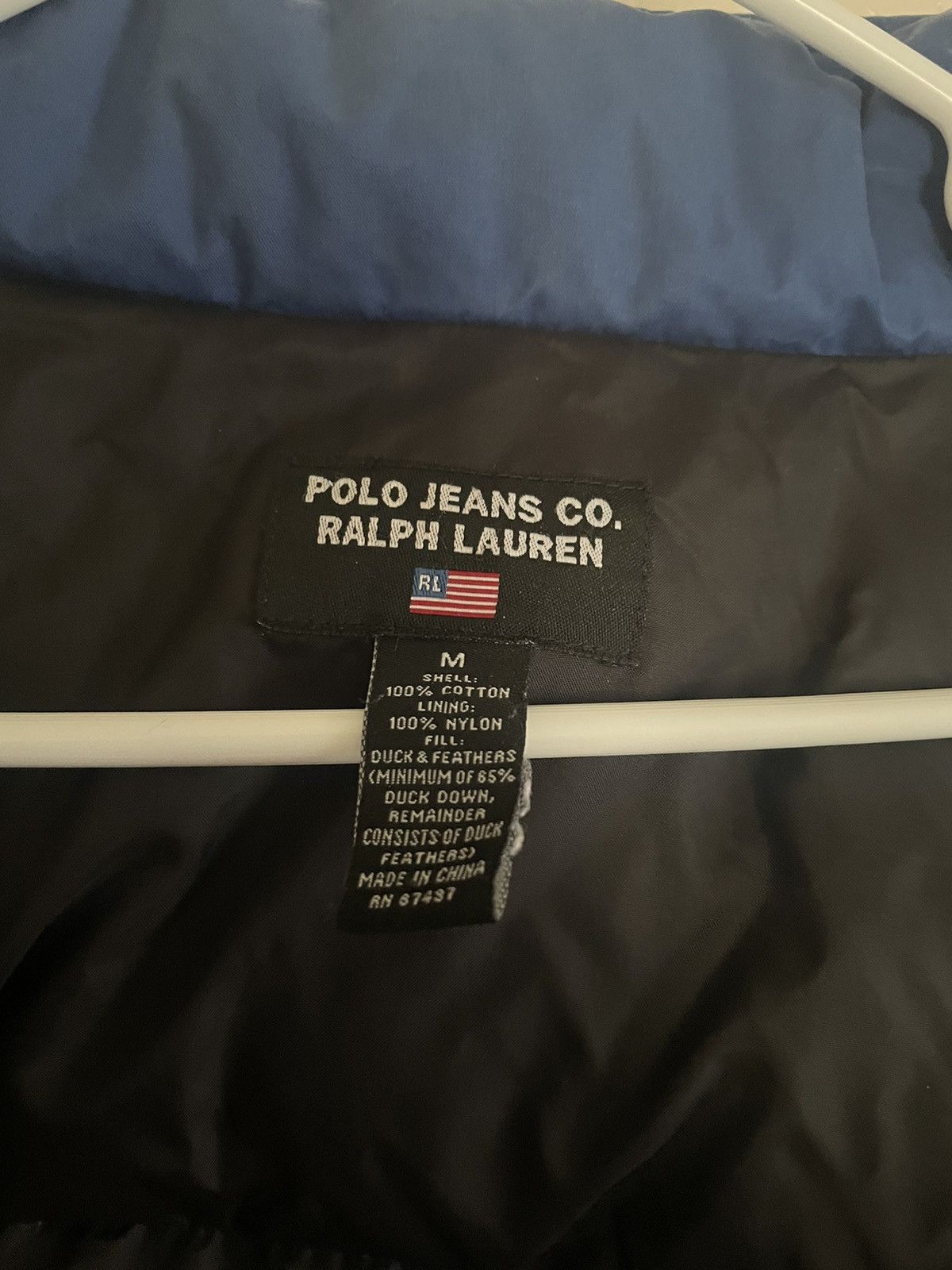 Polo Ralph Lauren × Vintage 90s Polo Sport Puffer jacket Size US M / EU 48-50 / 2 - 6 Thumbnail