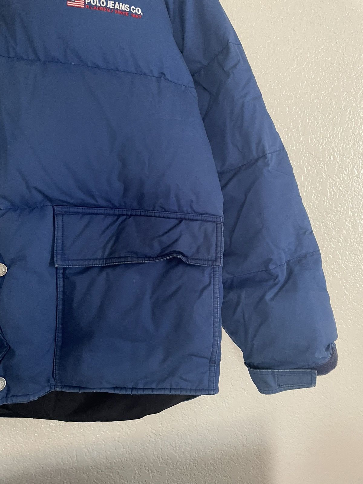 Polo Ralph Lauren × Vintage 90s Polo Sport Puffer jacket Size US M / EU 48-50 / 2 - 3 Thumbnail