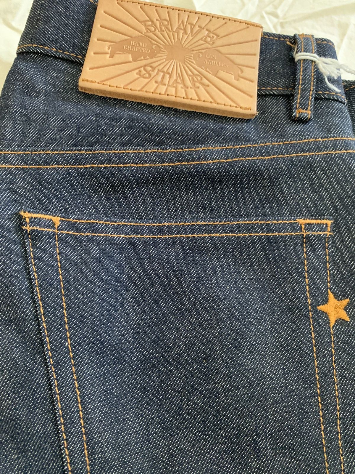 14oz 'Golden Handshake' Cone Mills Selvage