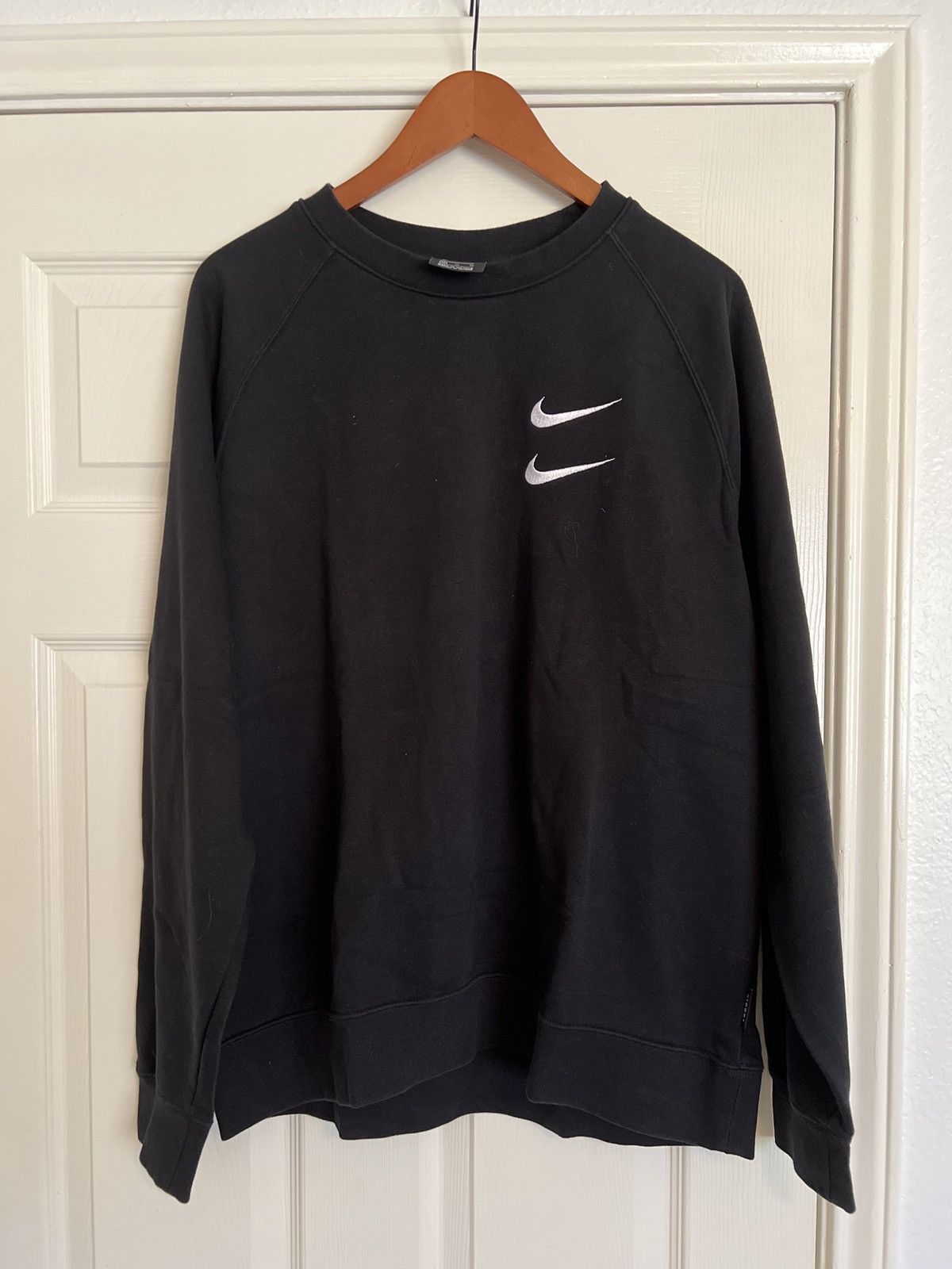 Nike Nike Double Swoosh Crewneck Sweatshirt Size US XL / EU 56 / 4 - 1 Preview