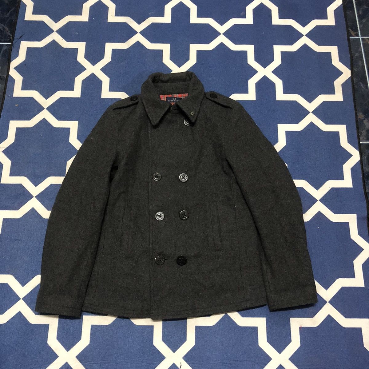 Fred Perry Fred Perry Wool Jacket Size US M / EU 48-50 / 2 - 2 Thumbnail