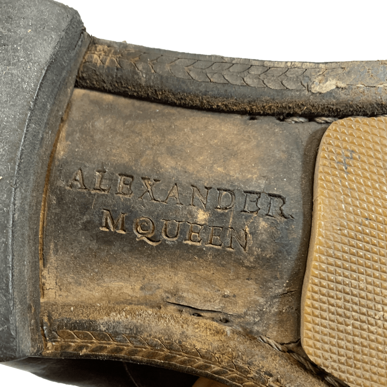 Alexander McQueen × Vintage 2009 Alexander McQueen archive leather boots&spats Size US 10 / EU 43 - 8 Thumbnail