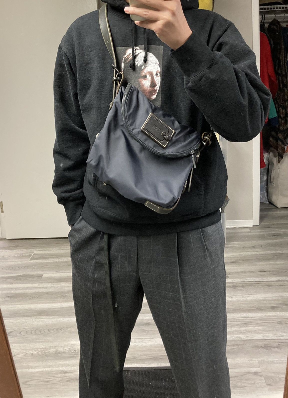 Japanese Brand × Vintage Maphia Design Nylon Military Bag looks Porter Prada Sport Size ONE SIZE - 5 Thumbnail