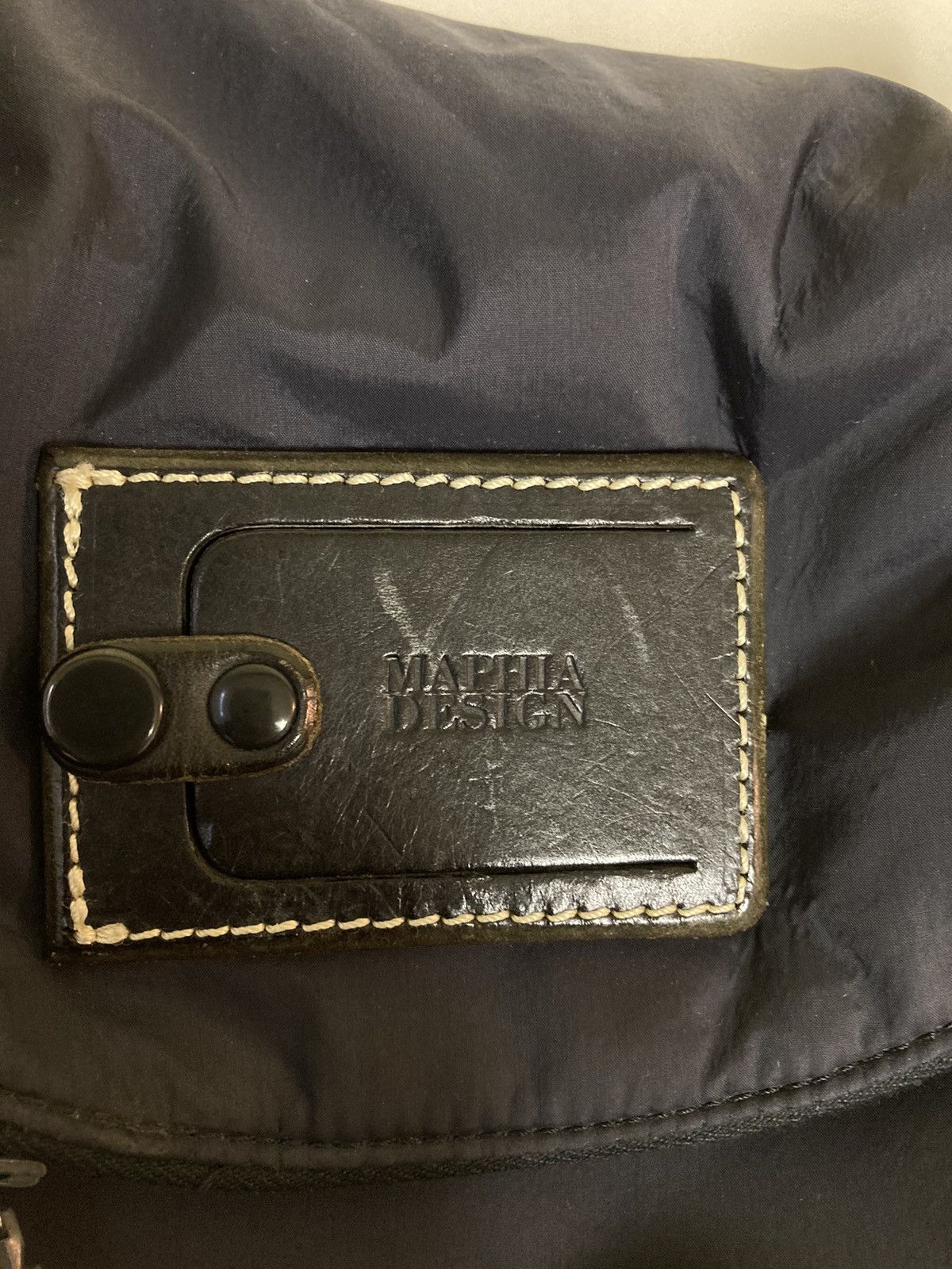 Japanese Brand × Vintage Maphia Design Nylon Military Bag looks Porter Prada Sport Size ONE SIZE - 2 Thumbnail