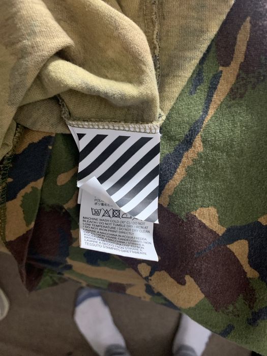 Off-White Camo Temperature T-Shirt