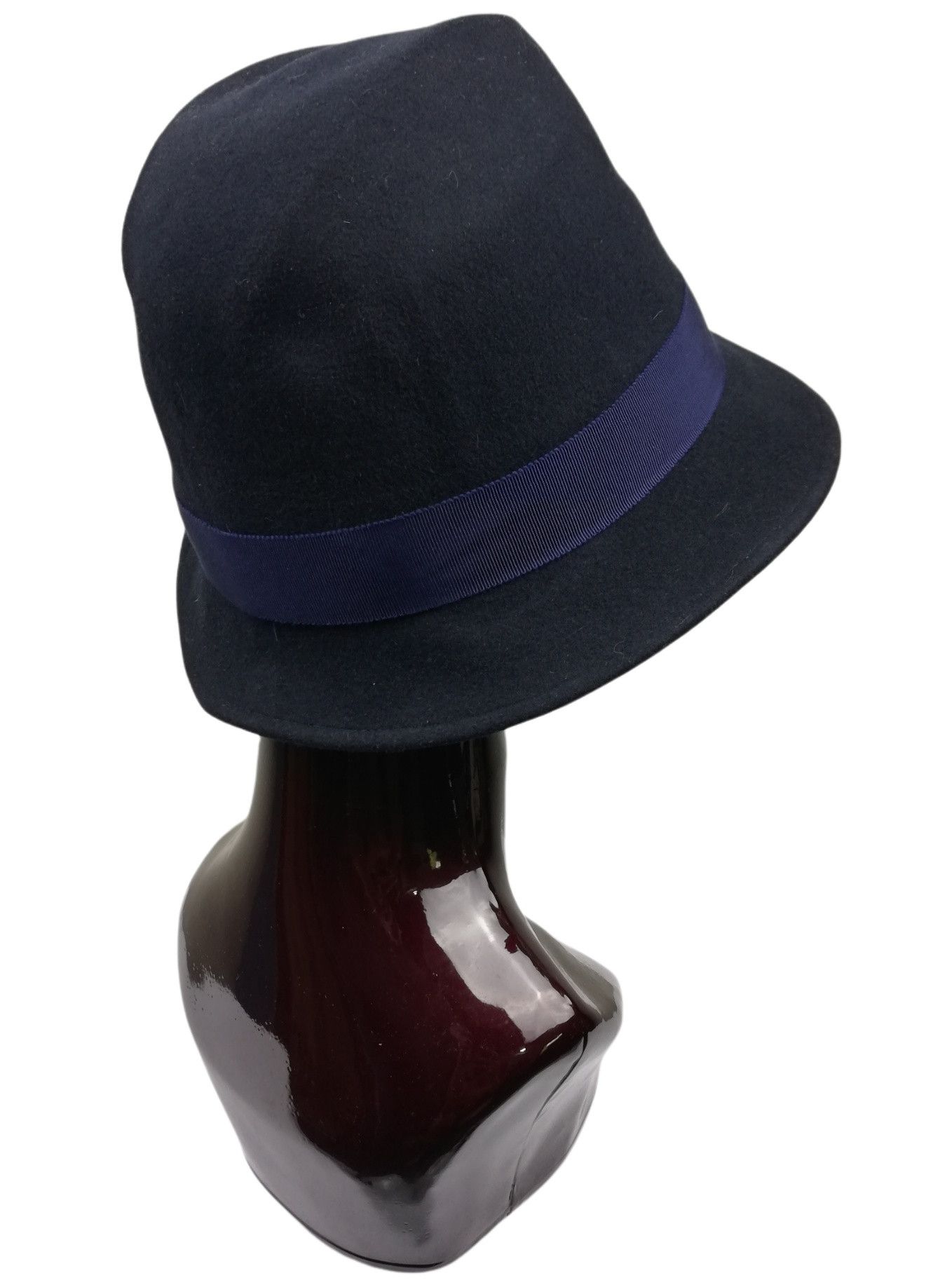 CA4LA 🔥GRAIL ICONIC Ca4la 🐎 Handmade Wool Felt Fedora Hat Size ONE SIZE - 6 Thumbnail