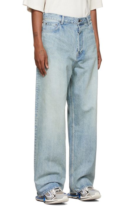 Balenciaga Balenciaga SS22 Baggy Washed Blue Jeans | Grailed