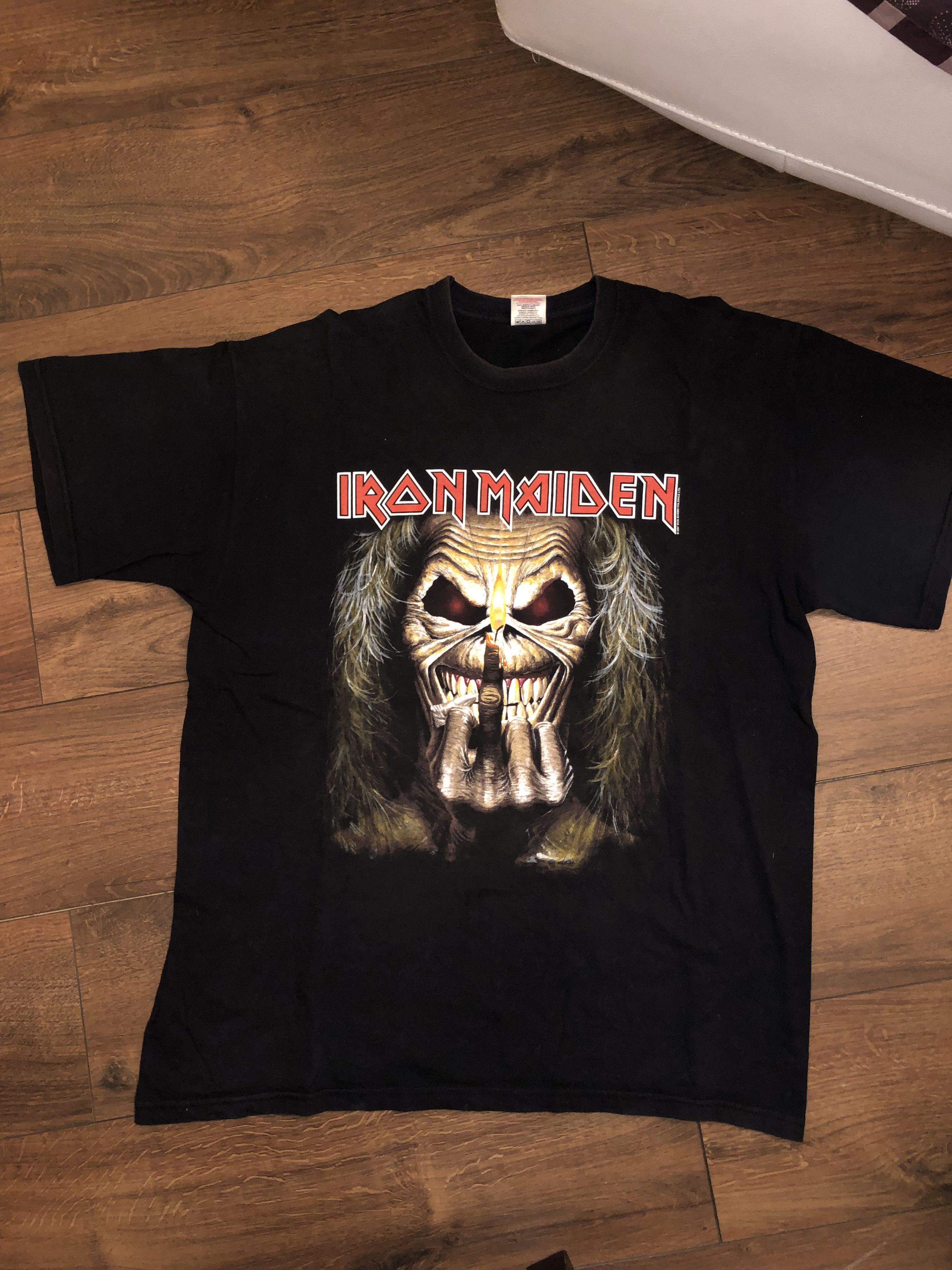 Fruit Of The Loom Iron Maiden tee Shirt | Grailed