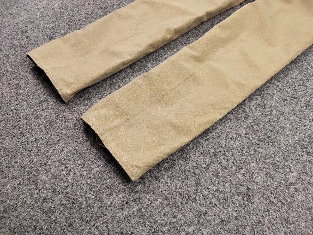 Lee × Vintage Vintage 80s USA Lee casual beige Trousers Pants Talon zip Size US 32 / EU 48 - 5 Thumbnail