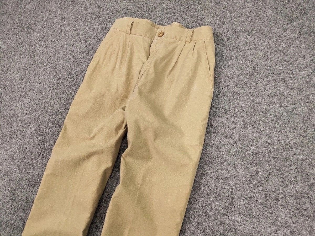 Lee × Vintage Vintage 80s USA Lee casual beige Trousers Pants Talon zip Size US 32 / EU 48 - 4 Thumbnail