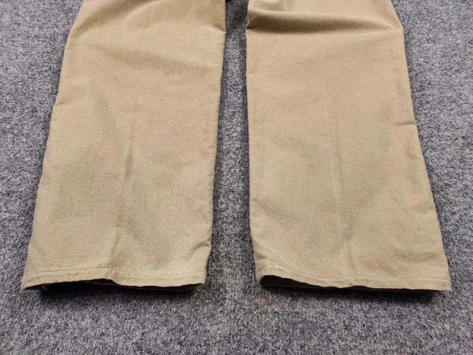 Lee × Vintage Vintage 80s USA Lee casual beige Trousers Pants Talon zip Size US 32 / EU 48 - 15 Thumbnail