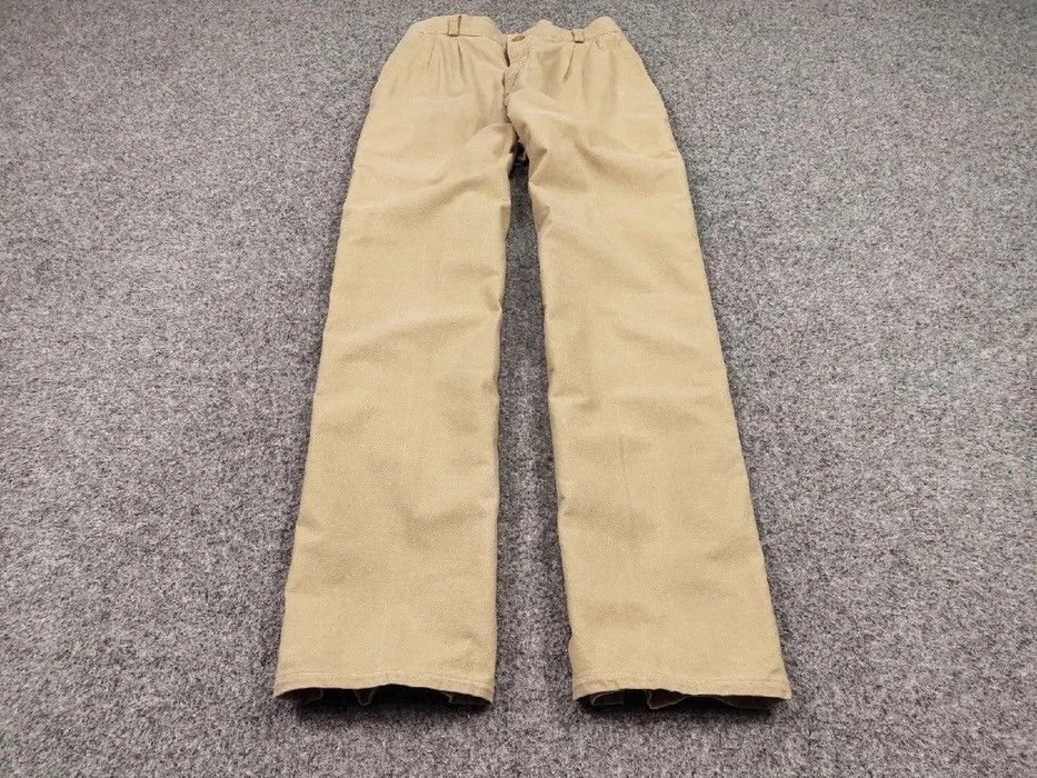 Lee × Vintage Vintage 80s USA Lee casual beige Trousers Pants Talon zip Size US 32 / EU 48 - 2 Thumbnail