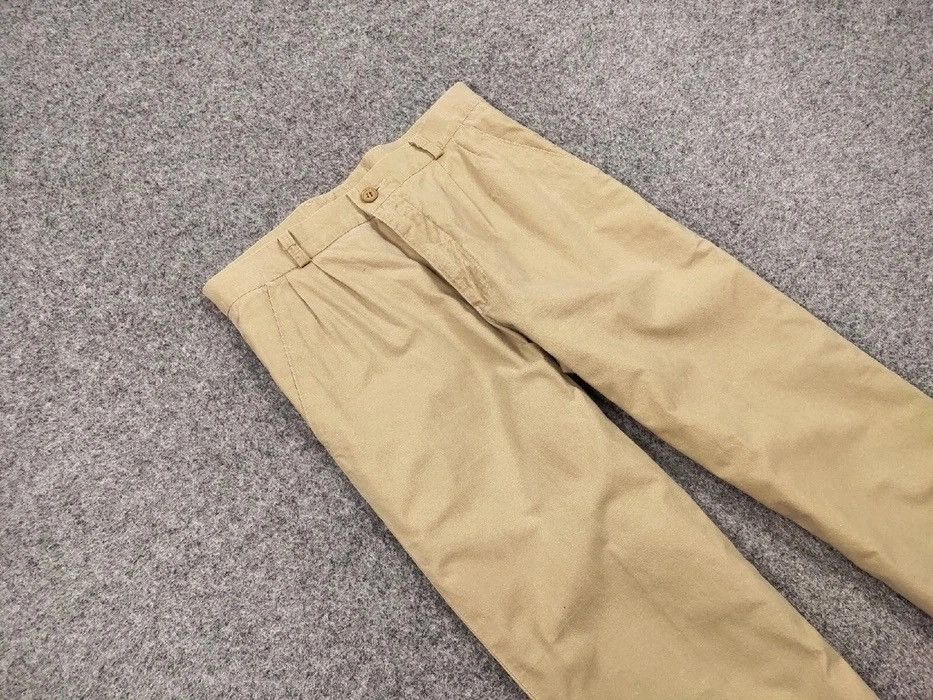 Lee × Vintage Vintage 80s USA Lee casual beige Trousers Pants Talon zip Size US 32 / EU 48 - 10 Thumbnail