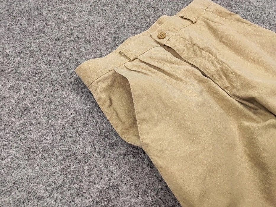 Lee × Vintage Vintage 80s USA Lee casual beige Trousers Pants Talon zip Size US 32 / EU 48 - 11 Thumbnail