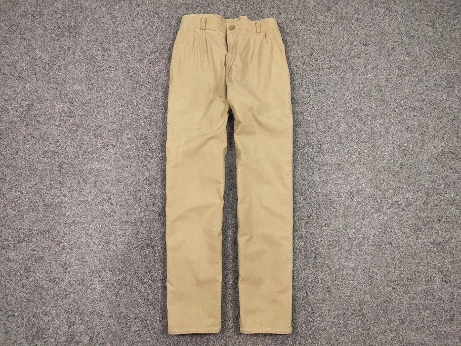 Lee × Vintage Vintage 80s USA Lee casual beige Trousers Pants Talon zip Size US 32 / EU 48 - 1 Thumbnail