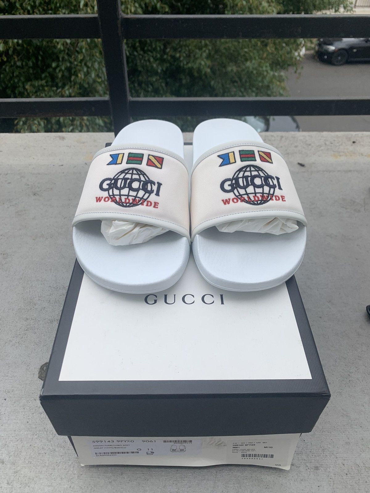 Gucci NEW Gucci Worldwide Slides Size 11 Grailed