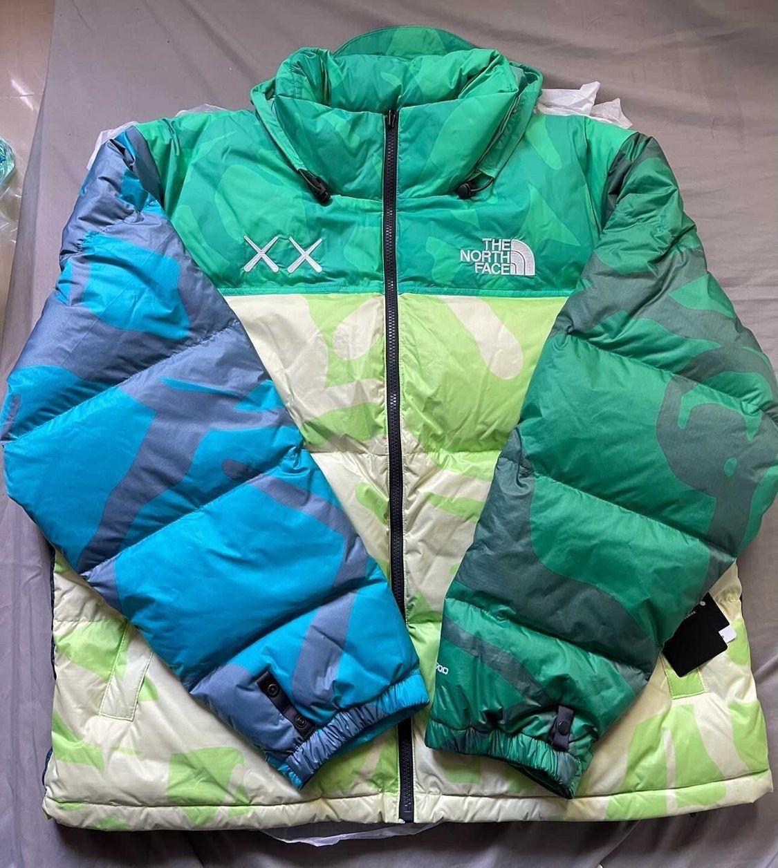 The North Face Kaws x The North Face Nuptse Jacket | Grailed