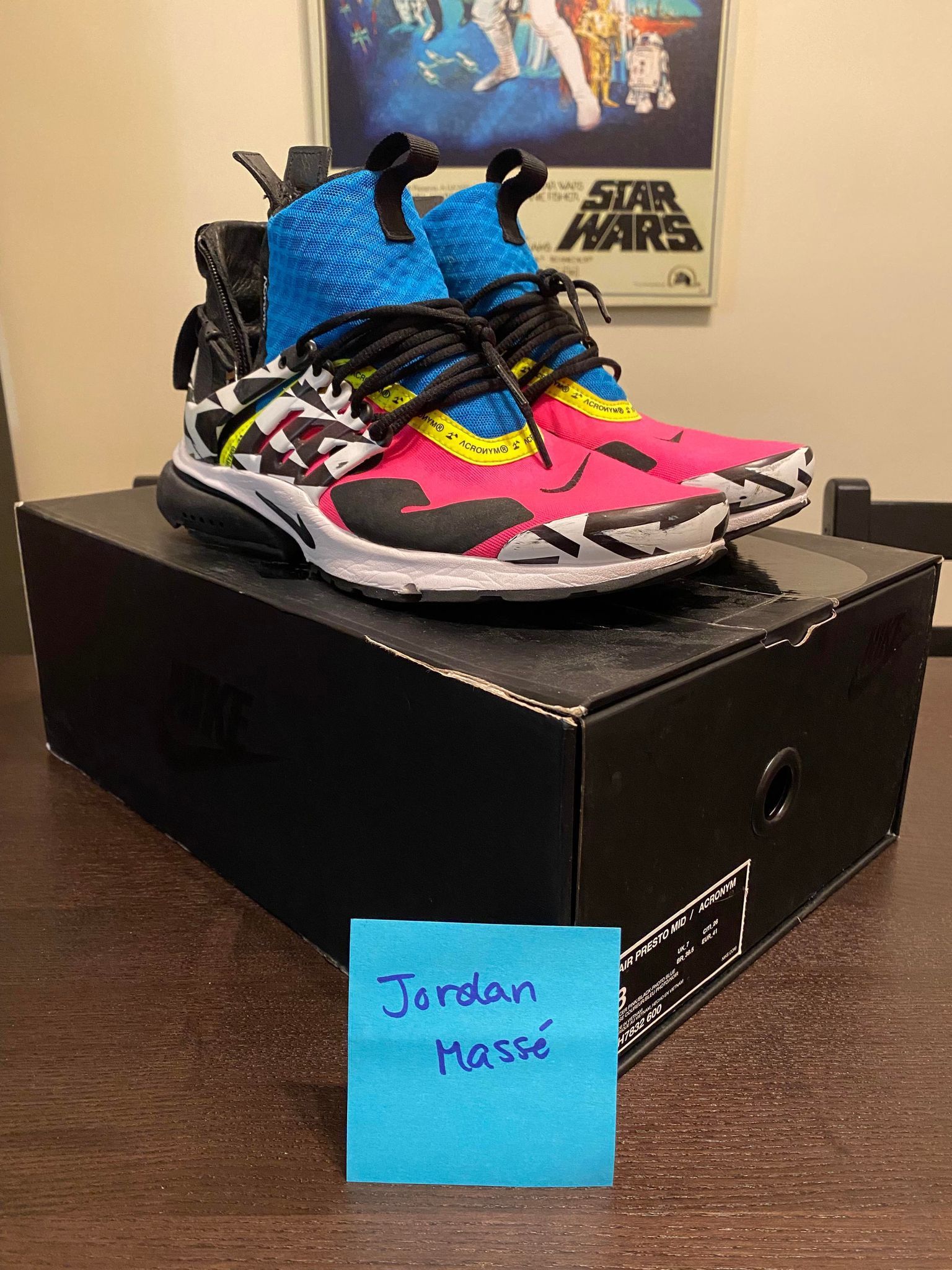 Nike Air Presto Mid Acronym Racer Pink Grailed