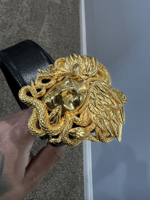 Versace Vitello Winged Medusa Head