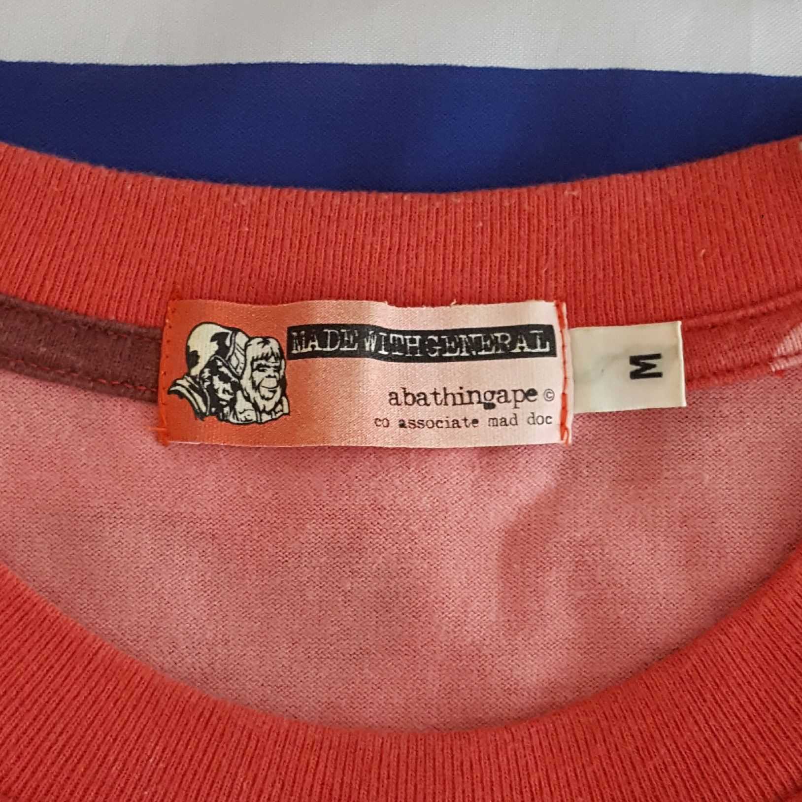 Bape Bape OG Red Camo Vintage Wash Tee Size US M / EU 48-50 / 2 - 5 Thumbnail