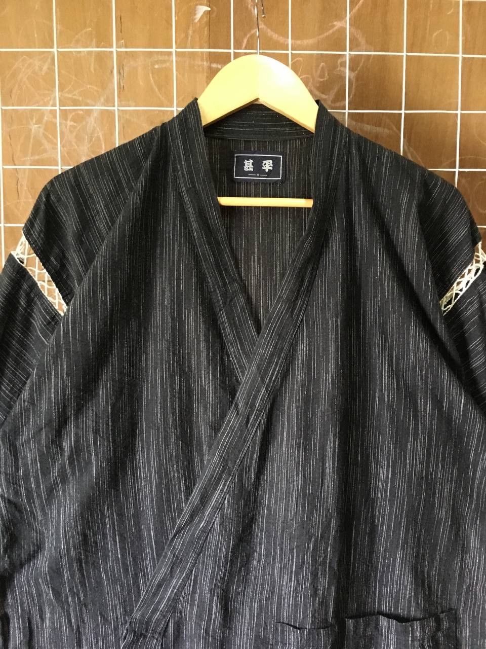 Japanese Brand Vintage Kimono Noragi Haori Hanten Jinbei Jacket Size US M / EU 48-50 / 2 - 3 Thumbnail