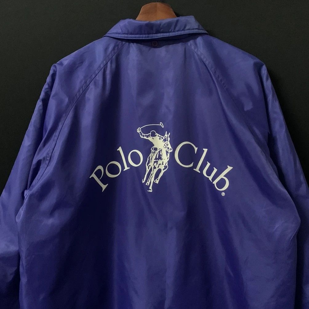 Beverly Hills Polo Club × Vintage Vintage Polo Club Big Logo Back Button Ups Jacket Size US L / EU 52-54 / 3 - 9 Thumbnail