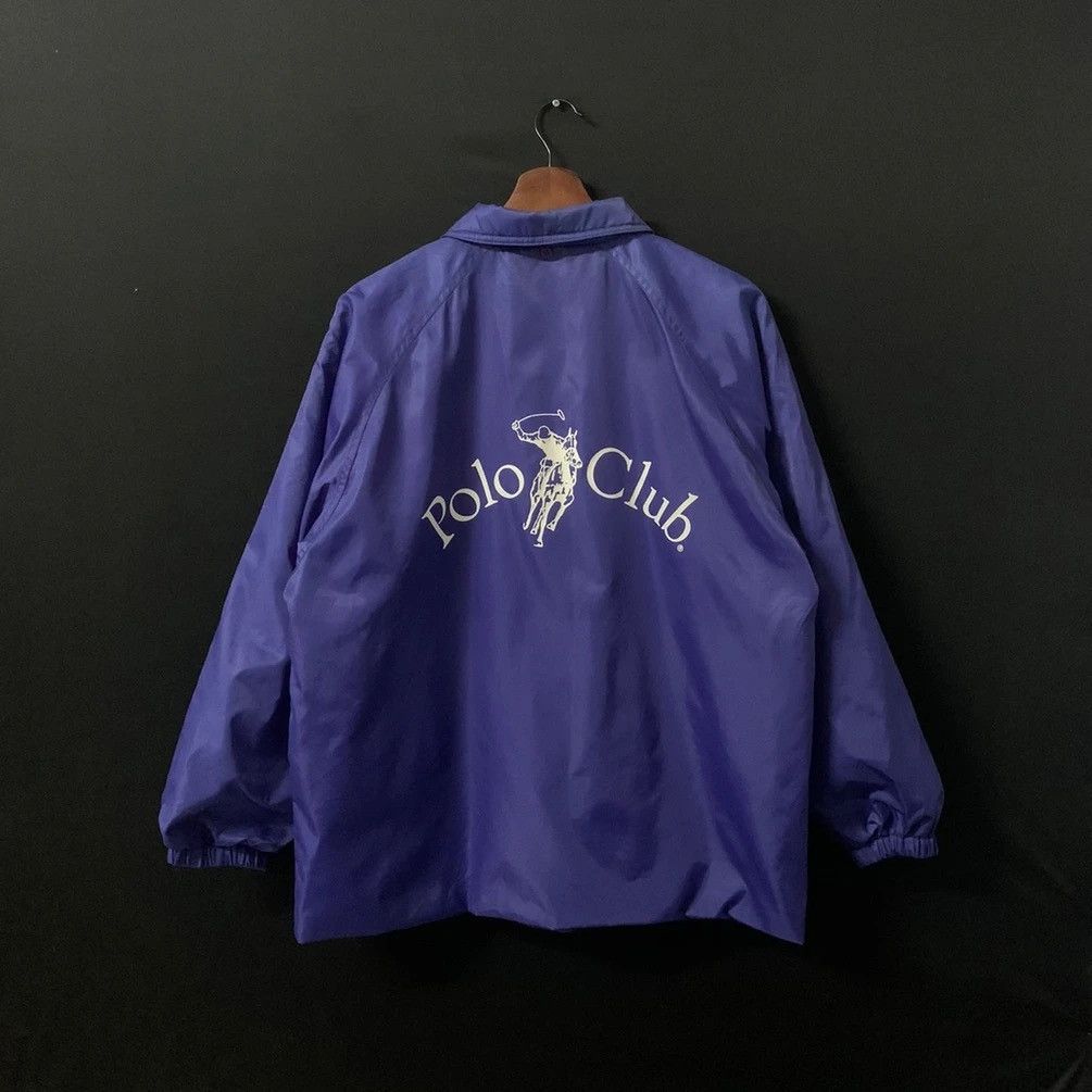 Beverly Hills Polo Club × Vintage Vintage Polo Club Big Logo Back Button Ups Jacket Size US L / EU 52-54 / 3 - 8 Thumbnail