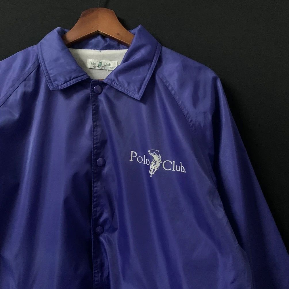 Beverly Hills Polo Club × Vintage Vintage Polo Club Big Logo Back Button Ups Jacket Size US L / EU 52-54 / 3 - 5 Thumbnail